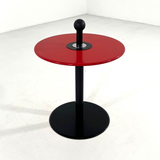 Image 1 of Red Postmodern Side Table from Ikea, 1980s