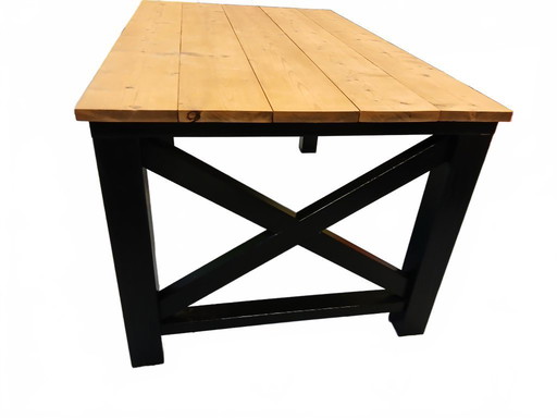 Massief Houten Eettafel