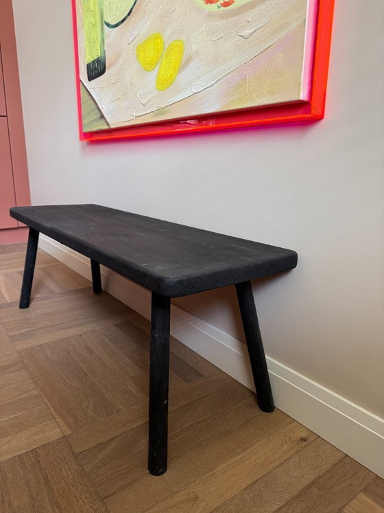 Image 1 of House Doctor Nadi Bankje Zwart - Scandinavisch design