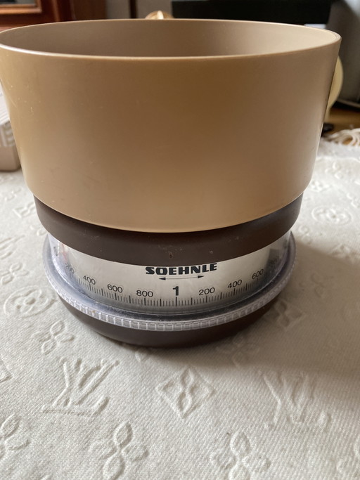Bilancia da cucina Soehnle anni '70
