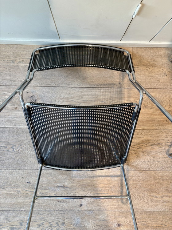 Image 1 of Set of 2 vintage Arrben "Sultana" design chairs, 1980s, Italy