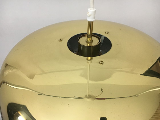 Image 1 of Suspension suédoise en laiton couleur cuivre