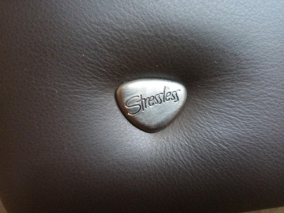 Ledersofa – Stressless, Chaise longue, Leather, Metal (photo 3 of 5)