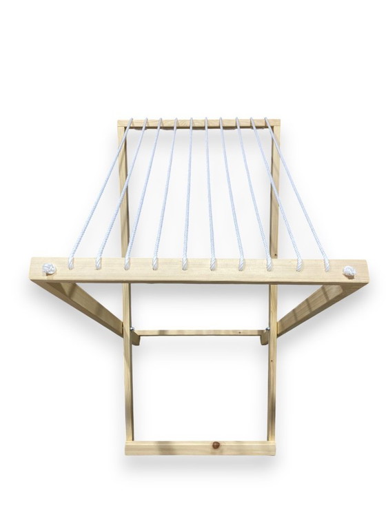 Image 1 of Stendibiancheria in legno - Stendibiancheria pieghevole, Stendibiancheria, Arredamento per la casa in stile folk