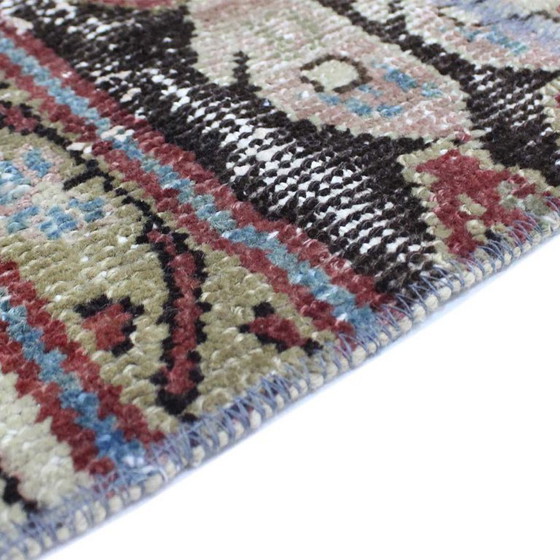 Image 1 of Persian rug patchwork carpet 320x80