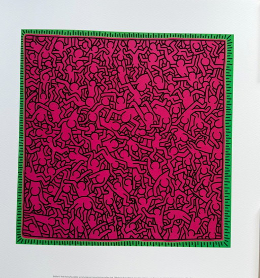 Keith Haring (1958-1990), Untitled, copyright Keith Haring Foundation, con licenza di Artestar New York, Stampato nel Regno Unit