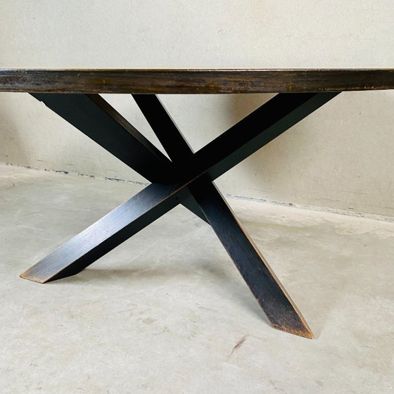Image 1 of Gerard Geytenbeek Mid-Century Wenge Dining room table 