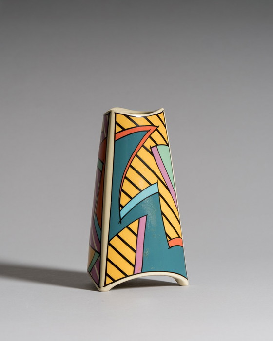 Image 1 of Dorothy Hafner for Rosenthal, “Flash” Vase Duo, Germany, 1980s
