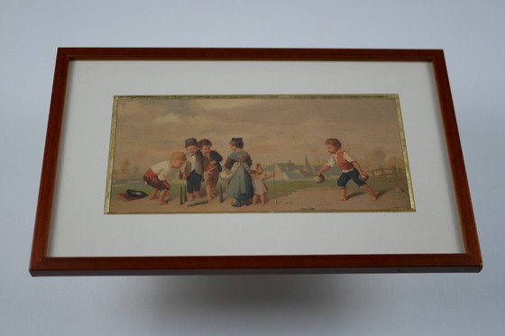 Image 1 of Pair of 19th-century chromolithographs