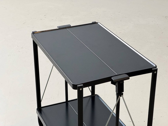 Vintage Leifheit Side-Car Serving Trolley – Magazine rack, Metal (photo 2 of 18)