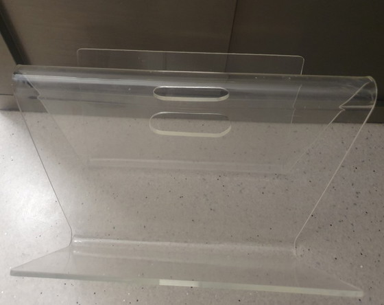 Image 1 of Portariviste in vetro acrilico - Design di metà secolo