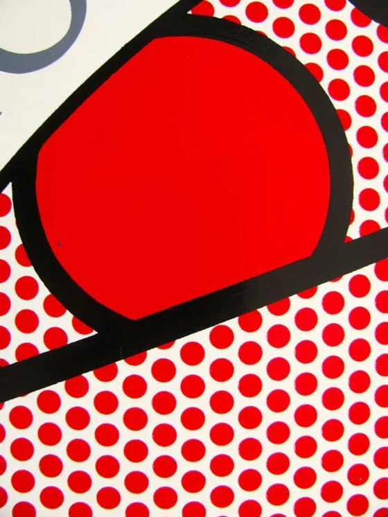 Image 1 of ROY LICHTENSTEIN - SÉRIGRAPHIE COULEUR - MUSÉE GUGGENHEIM