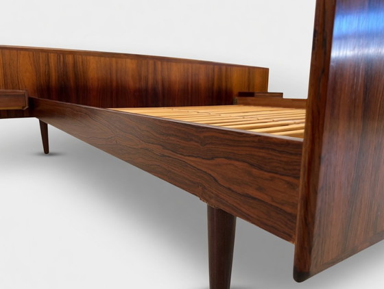 Image 1 of Letto galleggiante in palissandro danese di Sannemans Møbelfabrik