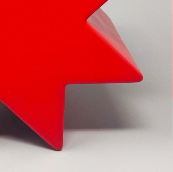 Image 1 of 1980s Ettore Sottsass "Hsing" Red Glazed Ceramic Vase for Alessio Sarri