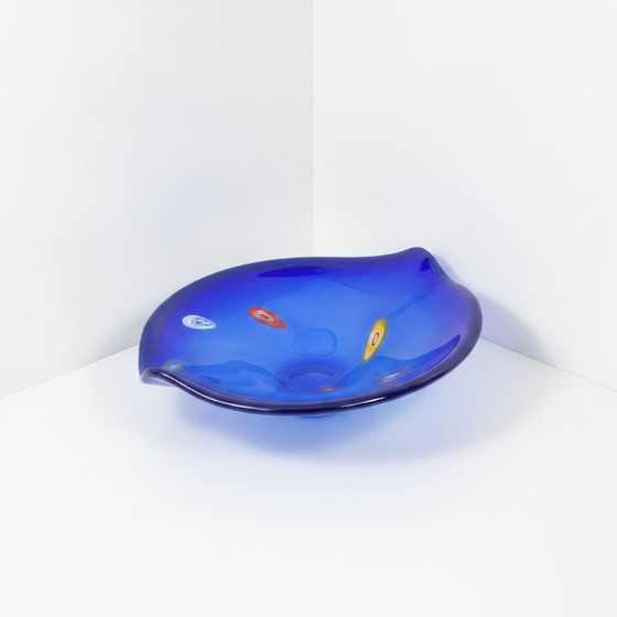 Lavorazione Arte Murano Cobalt Blue Glass Bowl – Schalen, Murano Glass (photo 2 of 6)