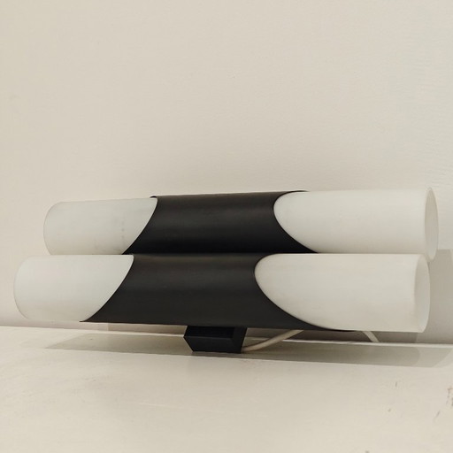 Lampada da parete vintage Rolf Krüger Paul Neuhaus Leuchten
