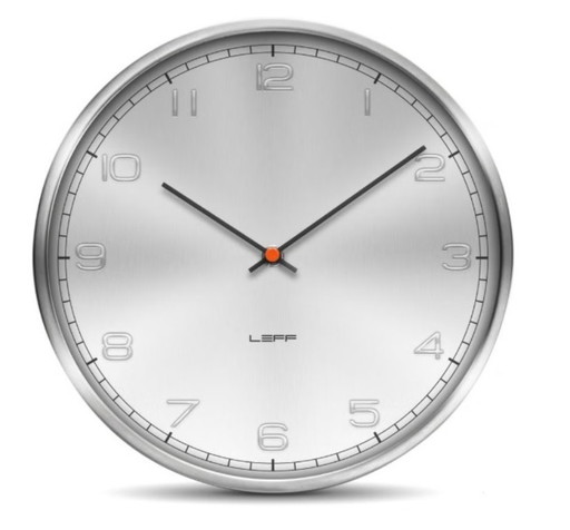 LEFF Amsterdam One embossed aluminium arabic 35 cm