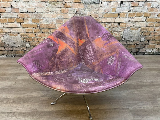 Malnati Ariela - Multicolore | Carlo Malnati – Poltrone, Textile, Chrome (photo 7 of 13)