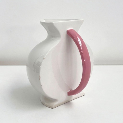 Roze waterkan Hollywood Collection van Marco Zanini voor Bitossi, jaren 1980