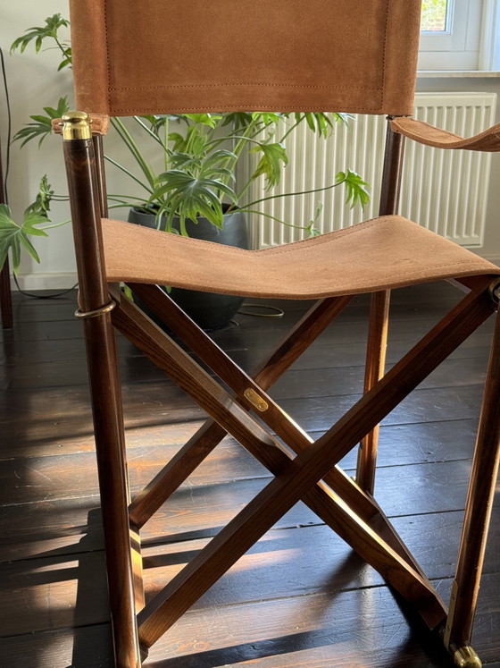 3x Mogens Koch MK. 16 Folding Chair – Wood, Brass (photo 3 of 6)