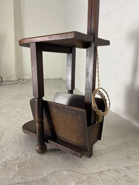 Image 1 of Vintage Staande Lamp Lectuur Bak