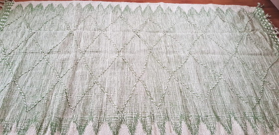 Image 1 of Handgeknoopt Berber kleed wol 247x144