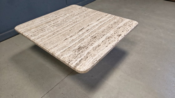 Image 1 of Vintage travertine coffee table, 1970s 