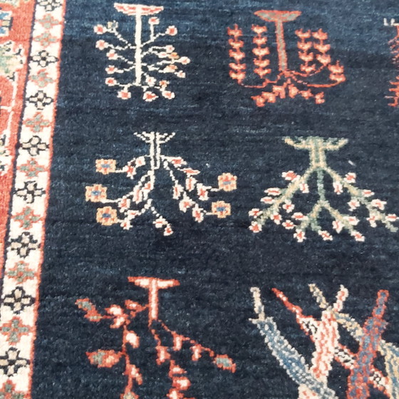 Image 1 of Alfombra persa iraní pequeña hecha a mano Bakhtiari