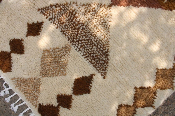 Tapis de l’Atlas – Création Artisanale en Laine 200cmx300cm – Vloerkleden en tapijten, Cotton (photo 2 of 9)