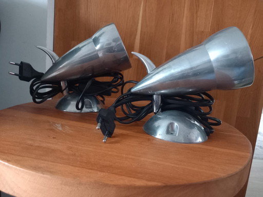 IKEA Bor wandlampen (model V9419) ontwerpers Verner Panton en Ettore Sottsass als onderdeel van een samenwerking voor IKEA. 