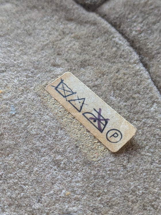 Image 1 of 3-piece vintage tablecloth set from the 60s/70s – Brown/Beige – Warm & Nostalgic