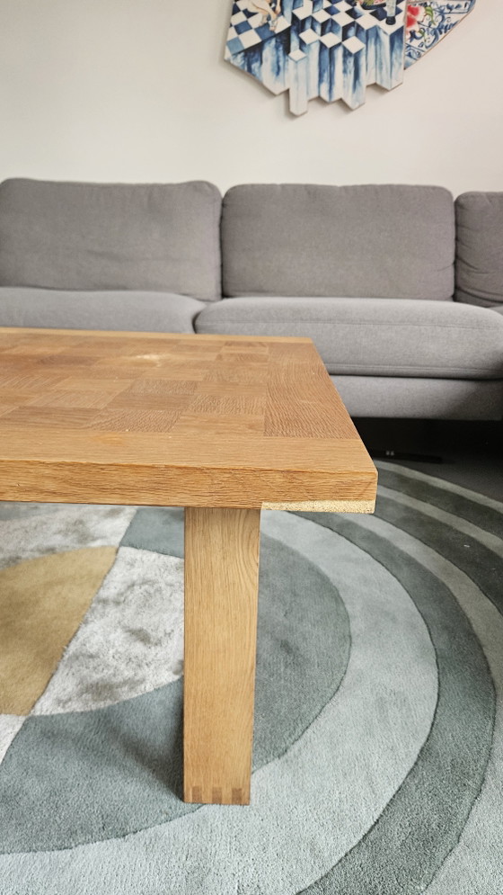 Image 1 of Table basse en teck à damier, style danois moderne, Poul Cadovius pour France & Sons