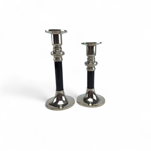1 pair of candlesticks Candlesticks Art Déco Lambert?