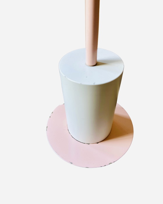 Image 1 of "Piccolo" side table in Memphis style - Edward Geluk for ArCo, Netherlands, 1984 Rotatable