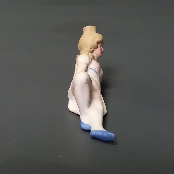 Image 1 of Victorian Bisque Porcelain Figurines - Set