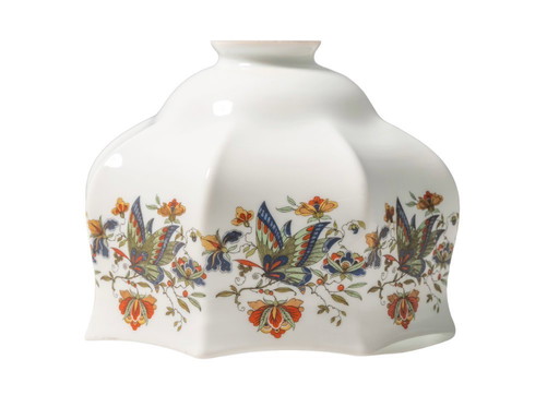 Paralume in vetro a sospensione, vintage (dipinto a mano)