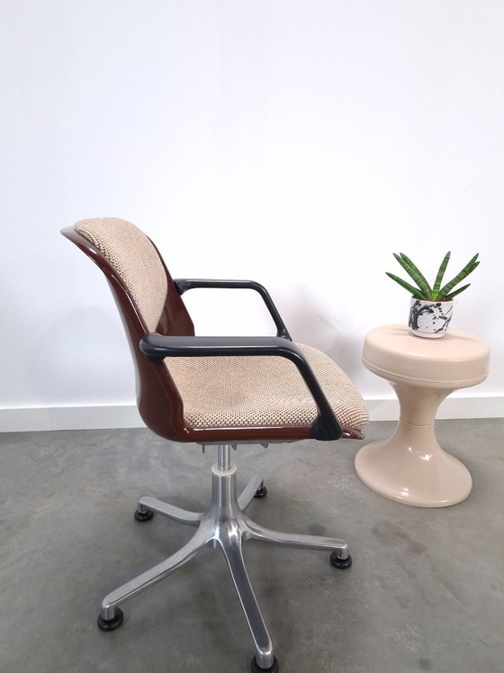 Office chair Burkhard Vogtherr for Fröscher Sitform 70s, chair 2 – Plastic (photo 4 of 13)