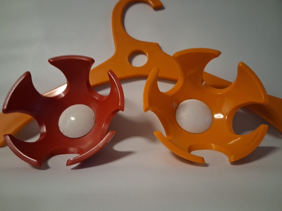 Image 1 of 2 x seltene Wandgarderobe Pop Art, j70