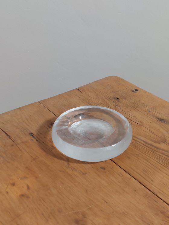 Image 1 of Vintage Vicke Lindstrand ijsglazen asbak Kosta Boda.