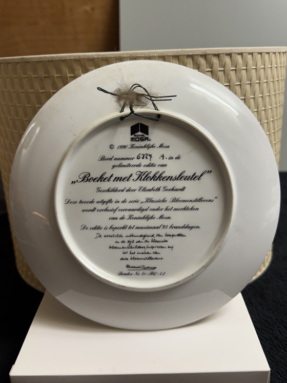 Image 1 of  "Klassieke Bloemenstillevens" | Koninklijke Mosa | Elisabeth Gerhardt | Complete serie | Limited Edition