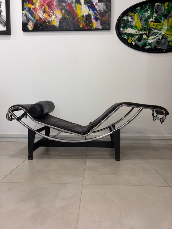 Chaise longue LC4 di Le Corbusier per Cassina, anni '90 – Pelle (photo 5 of 15)