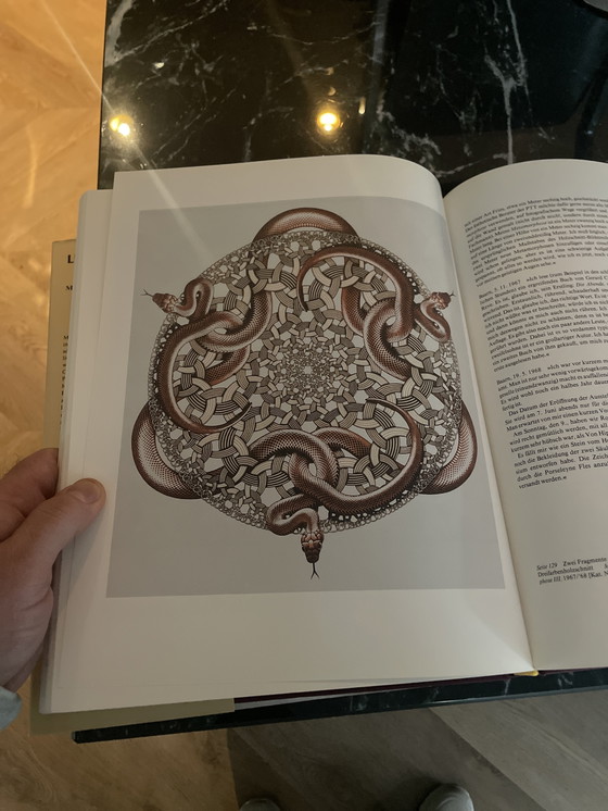 Image 1 of Life's work book by MC Escher