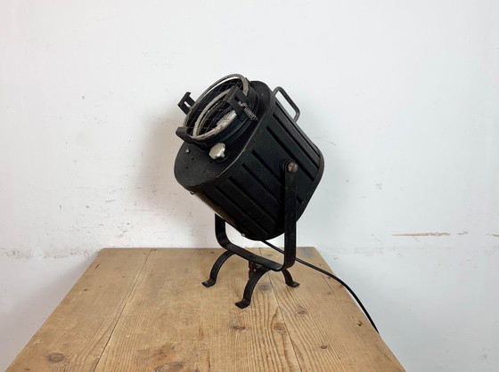 Image 1 of Vintage zwarte theaterspot, jaren 60