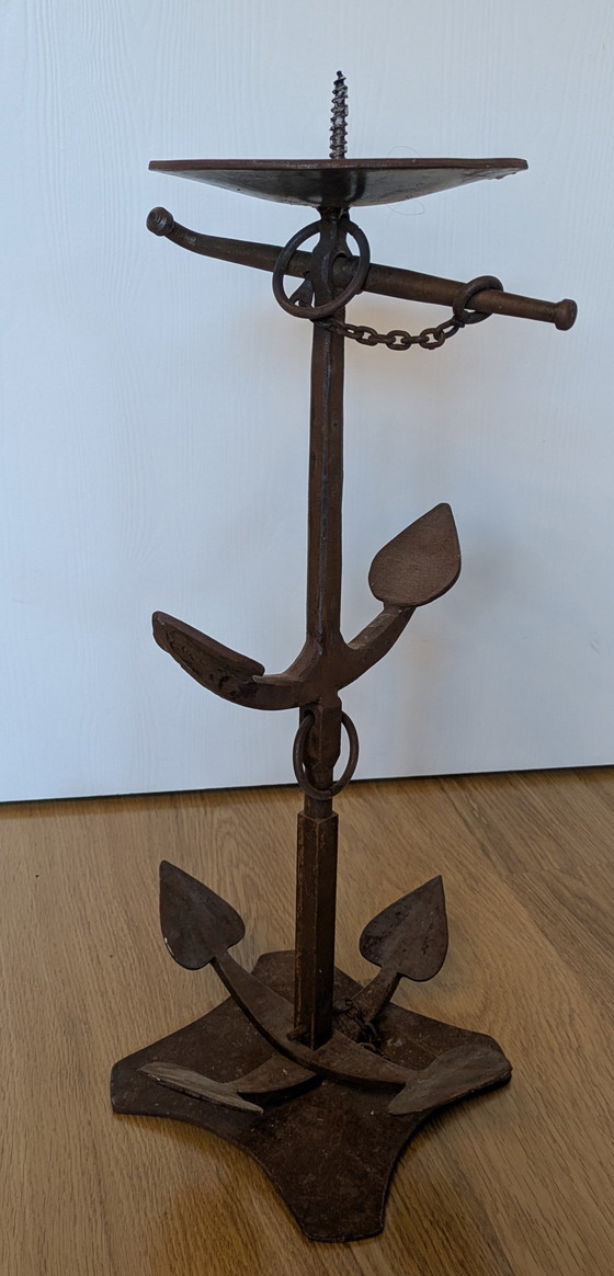 Image 1 of Anchor candlesticks
