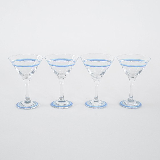 Image 1 of Set of martini glasses, Danish design, 1970s, manufactured in Denmark