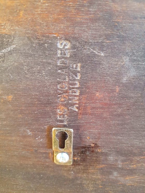 Image 1 of Pannello in legno e ceramica di Roland Zobel, 1970