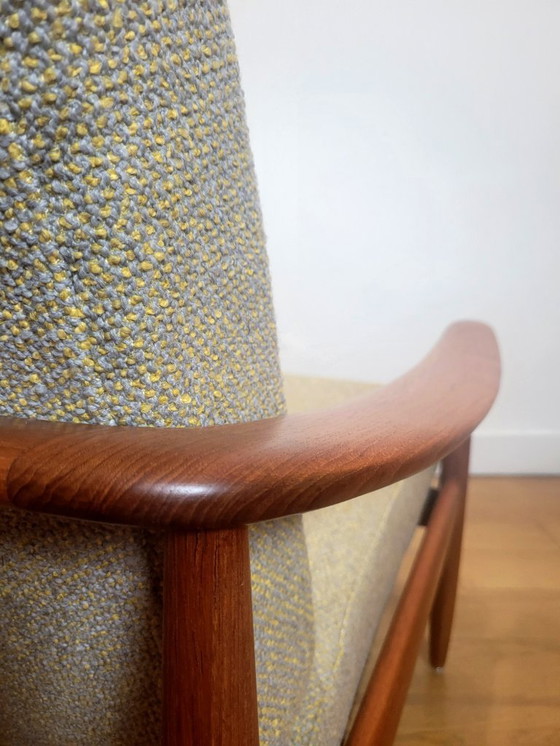 Image 1 of Fauteuil vintage en teck de Carl Straub, 1960