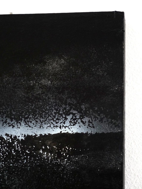 Tableau Abstrait Année 90 – Peintures et dessins, Wood (photo 6 of 7)