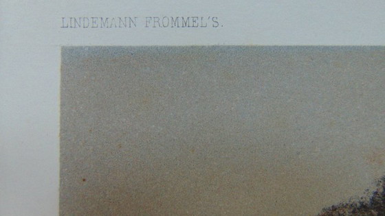 Image 1 of Karl Lindemann-Frommel (1819-1891) Lithographie Rom