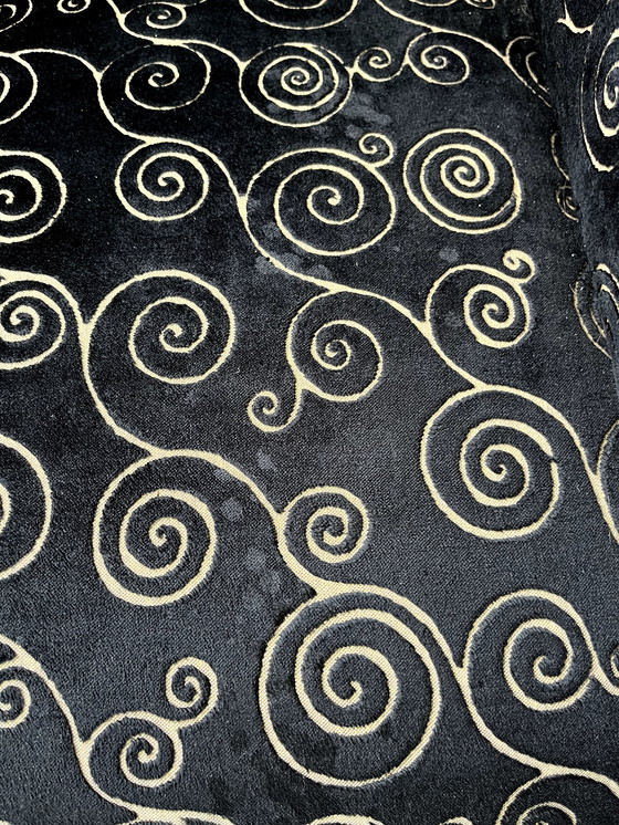 Image 1 of Bretz design fauteuil met bijhorende voetenbank